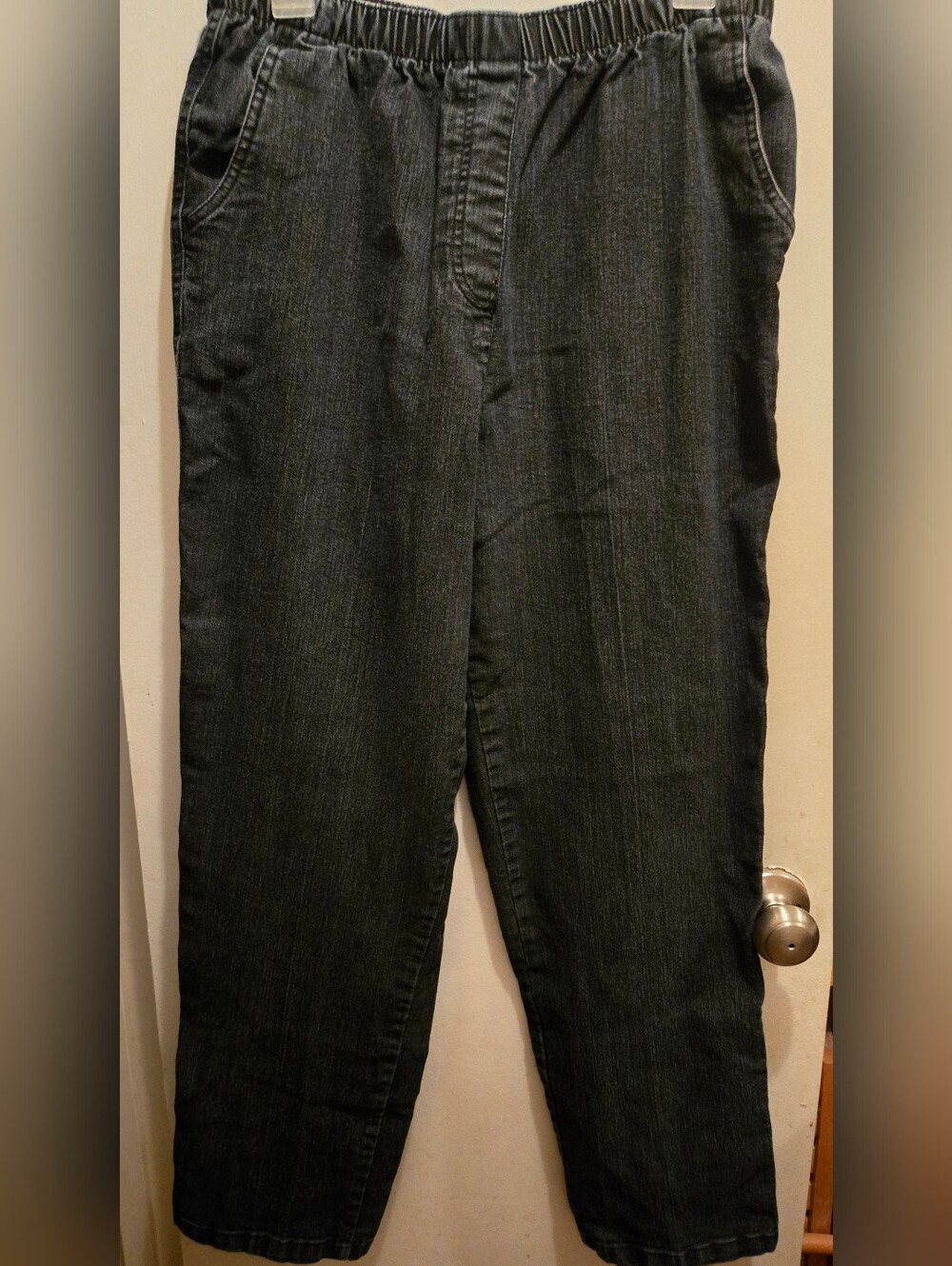 Allison Daley Elastic-Waist Denim